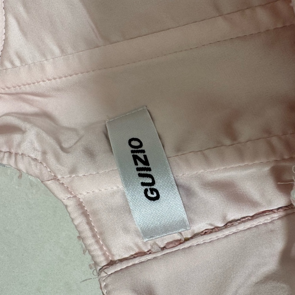 Guizio Pink and White Tweed corset - Picture 4 of 5